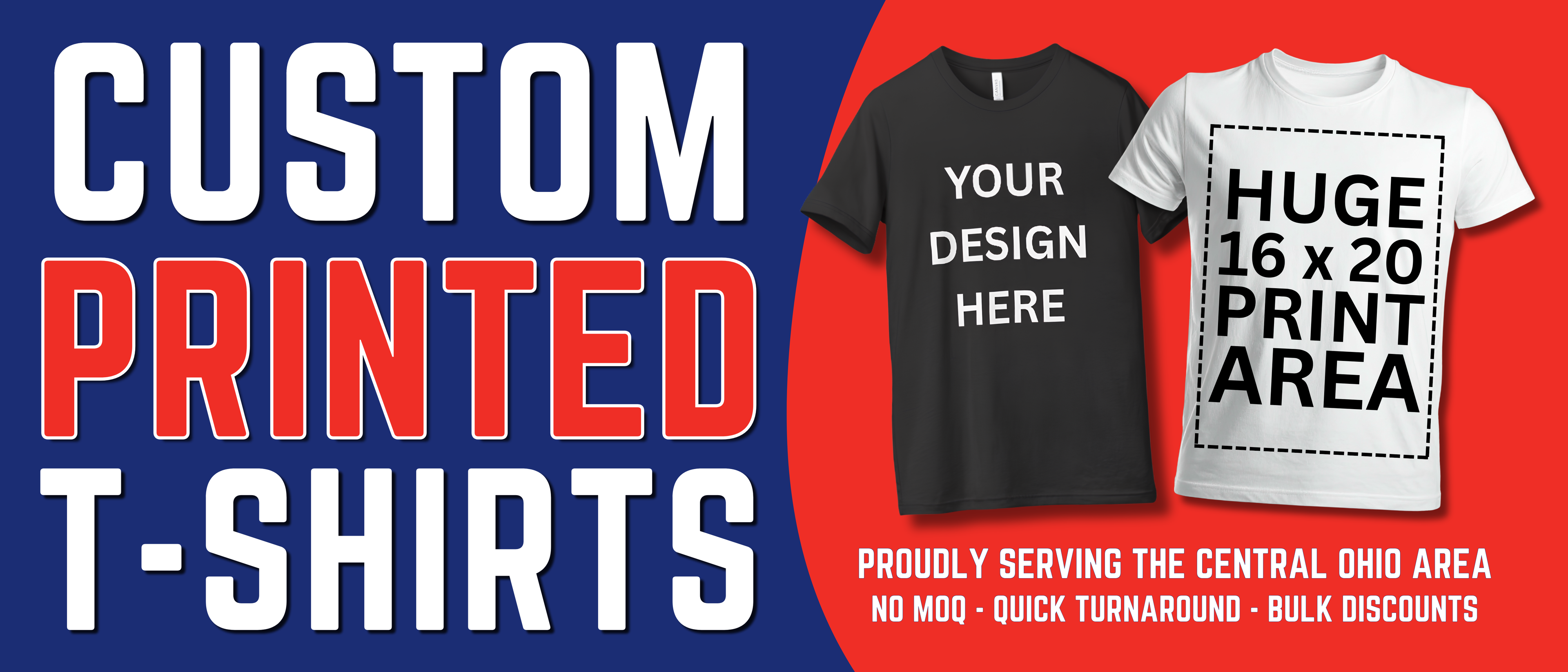 Custom t shirt printing in Columbus Ohio | Fast Shirts Ohio